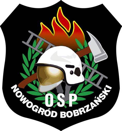Infographic showing the structure of OSP Nowogród Bobrzański with member counts and groups