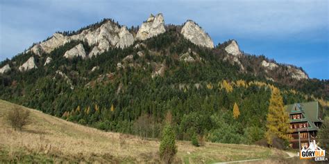 Widok na Trzy Korony w Pieninach.