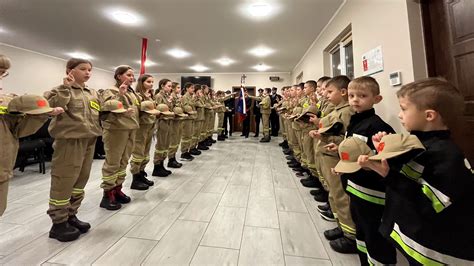 Zgromadzenie druhów podczas zebrania sprawozdawczego OSP