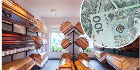 Schemat przedstawiający wysokość zasiłku pogrzebowego w zależności od okoliczności śmierci strażaka.