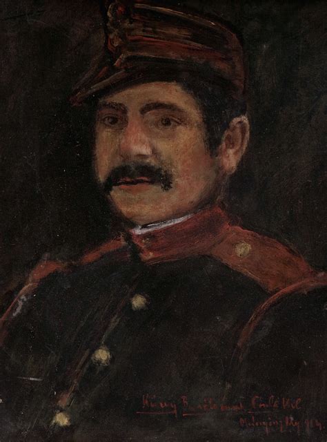 Portret Pawła Frątczaka w mundurze strażackim
