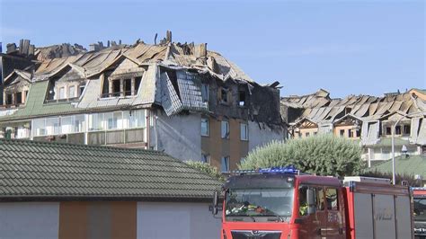zdjęcie zniszczonego garażu podziemnego po pożarze w Warszawie