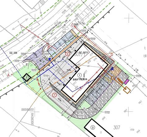 plan nowego obiektu remizy strażackiej