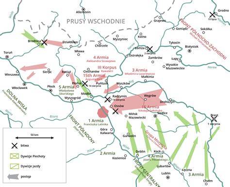 Mapa operacyjna przedstawiająca ruchy wojsk w okolicach Piotrkowa Trybunalskiego w 1939 roku