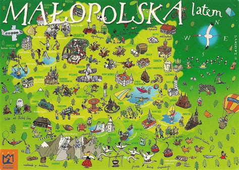 Mapa historyczna Małopolski