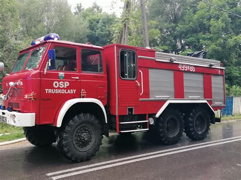 Zdjęcie ciężarówki Star 266 z demobilu w służbie OSP