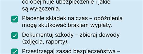 Wykres najczęstszych powodów odmowy wypłaty odszkodowania