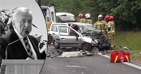 Starosta Marian Tokarski i poseł Genowefa Tokarska składający życzenia strażakom