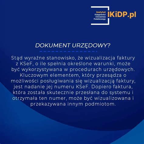 Wizualizacja dokumentu urzędowego lub pieczęci