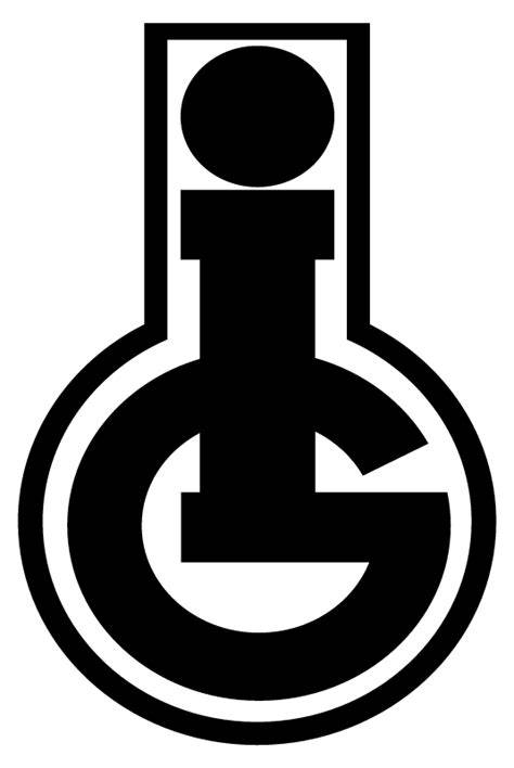 Logo koncernu IG Farben