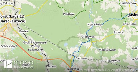 Mapa Kotliny Sądeckiej z zaznaczoną miejscowością Stadła