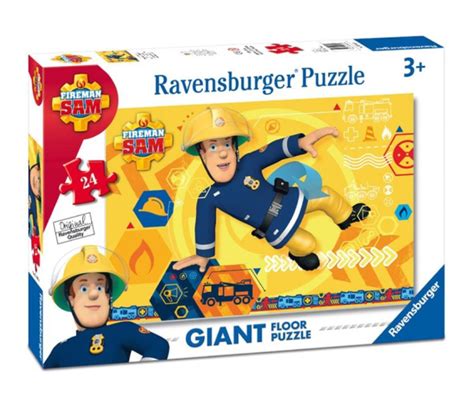 Zestaw puzzli Ravensburger Strażak Sam 2w1 w opakowaniu