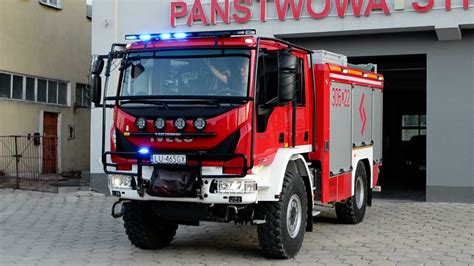 Zdjęcie nowego wozu bojowego GBA IVECO Eurocargo ML 150E28 WS/PS Szczęśniak w barwach OSP Szynkielów