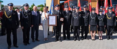 Archiwalne zdjęcie Orkiestry Dętej OSP Jasieniec z początków działalności