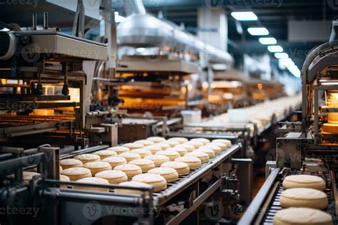 Thematic photo of a large food factory exterior, possibly showing production lines inside