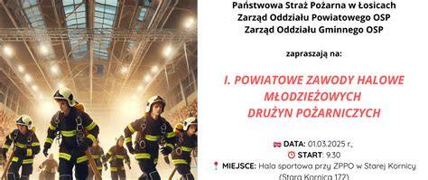 Zespołowe zawody sportowo-pożarnicze Młodzieżowych Drużyn Pożarniczych