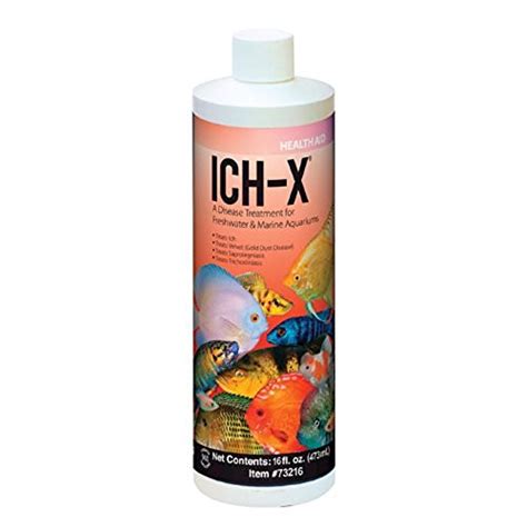 Photo of various commercial anti-ich medications for aquariums