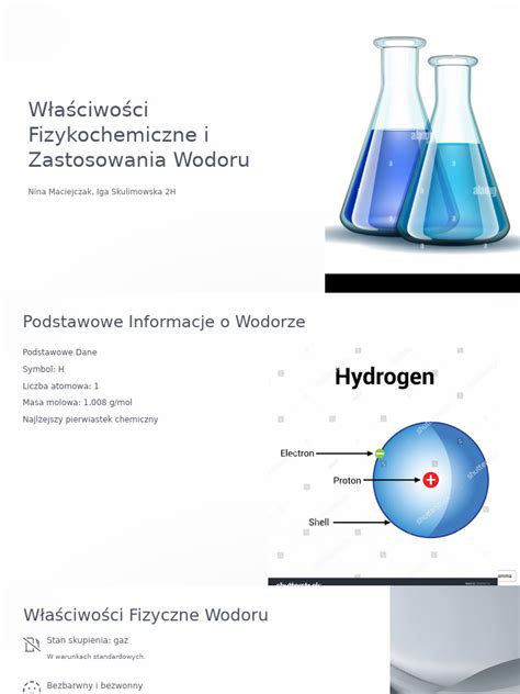 infografika przedstawiająca zastosowania nadtlenku wodoru o różnych stężeniach