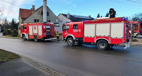 zdjęcie wozów strażackich OSP Brzeg Dolny