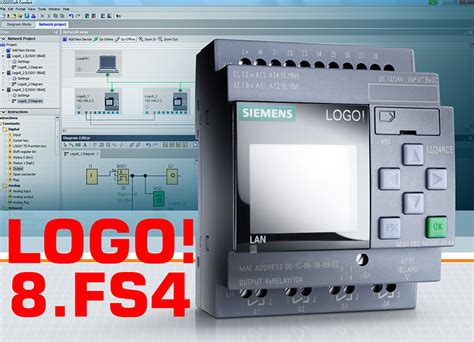 Rys. 4. Widok sterownika LOGO! 8.FS4 dołączonego do PC w Network View