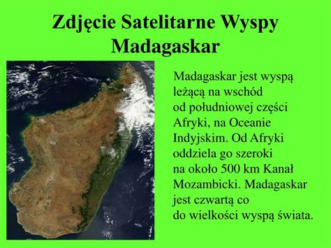 Zdjęcie satelitarne Madagaskaru z 2015 roku, ukazujące obszary wypalania sawanny w celach rolniczych, z widocznym dymem.