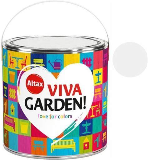 zdjęcie malowanego elementu ogrodowego farbą Altax Viva Garden